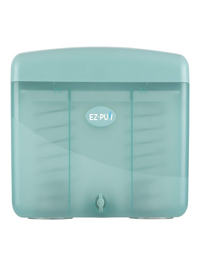 EZPULL EZbrnd Countertop SLIMFOLD Hand Towel Dispenser for Kitchen/Bathroom/Office/RV/Airbnb, Guest Towel Holder, Turquoise - Image 3